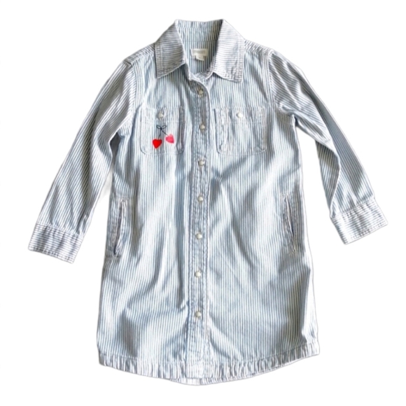 Gymboree Oversized Denim Shirt - Picture 1 of 7
